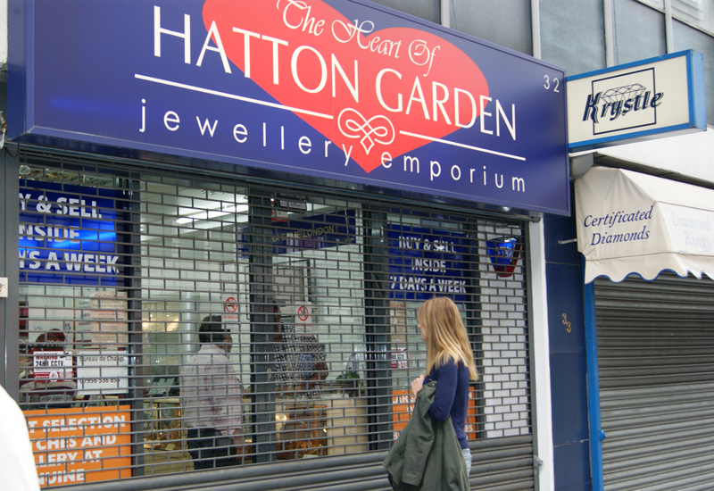 Hatton garden 2024 jewellery shops